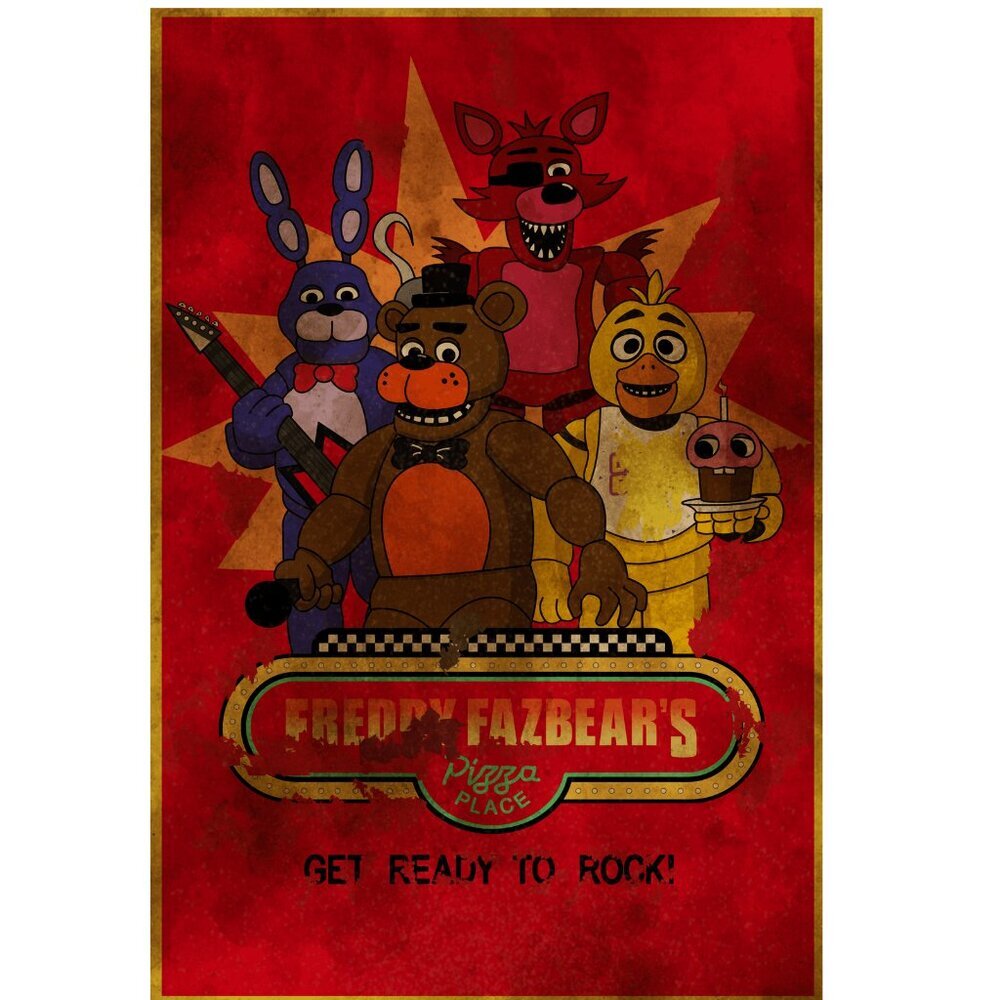 Five Nights at Freddys 2 Movie Poster Horror Art 170